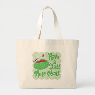 Grand Tote Bag Avoir Un Toon De Melon Ball Funny Watermelon