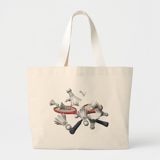 Grand Tote Bag Badminton (Devant)