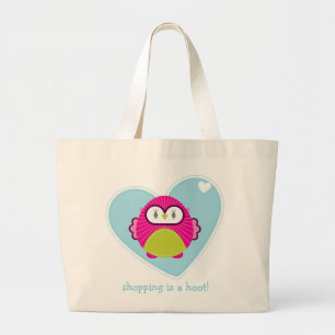 Grand Tote Bag BAG :: hibou - hoot