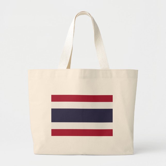 Grand Tote Bag Bag with Flag of Thailand (Devant)