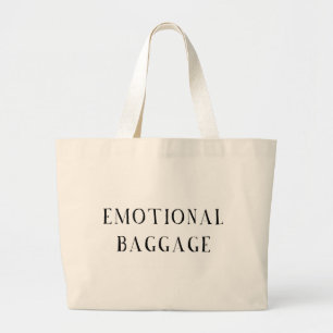 Grand Tote Bag Bagages émotifs