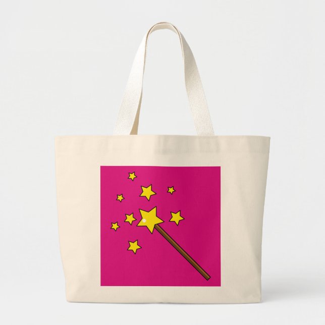 Grand Tote Bag Baguette magique (Devant)