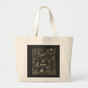 Grand Tote Bag Bakers & Cake Designers - Élégant et fonctionnel