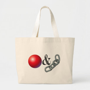 Grand Tote Bag Balle et chaîne