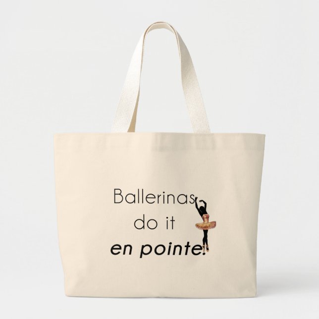 Grand Tote Bag Ballerinas donc ! (Devant)