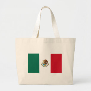 Grand Tote Bag Bandera de México - Drapeau du Mexique - Drapeau