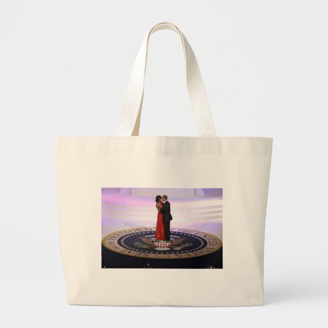 Grand Tote Bag Barack et Michelle Obama (Devant)
