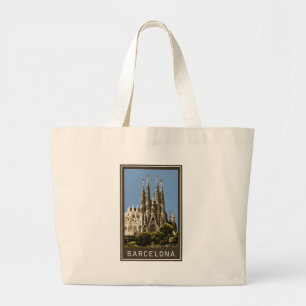 Grand Tote Bag Barcelone Sagrada Familia