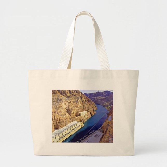 Grand Tote Bag Barrage Hoover en Arizona (Devant)