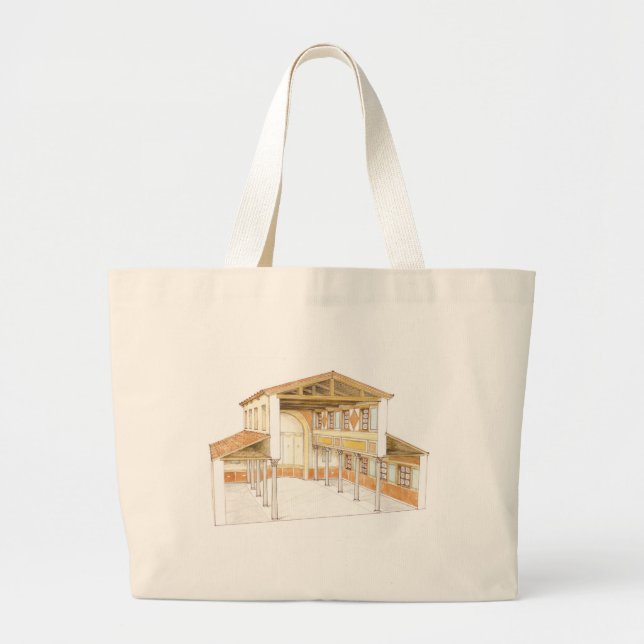Grand Tote Bag Basilique romaine (Devant)
