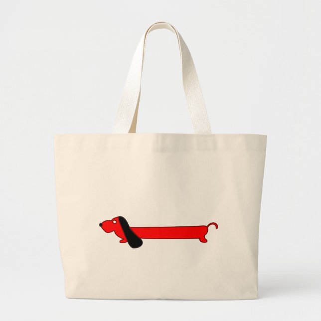 GRAND TOTE BAG BASSET HOUND (Devant)