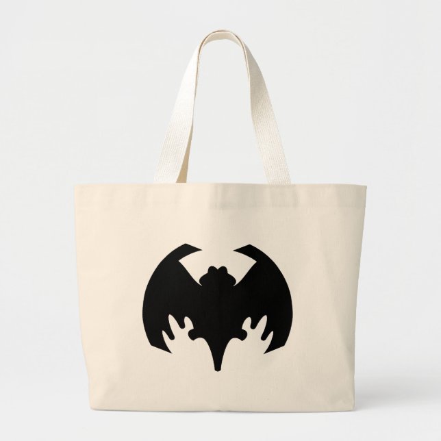 Grand Tote Bag Bat Black Le MUSÉE Zazzle Cadeaux (Devant)