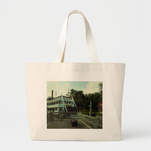 Grand Tote Bag Bateau à vapeur