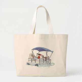Grand Tote Bag Bateau de ponton