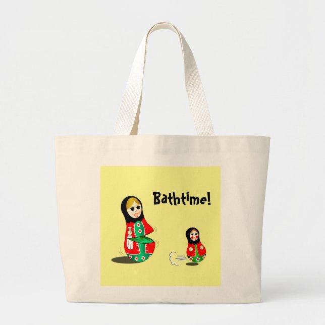Grand Tote Bag Bathtime ! (Devant)