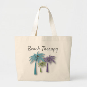 Grand Tote Bag Beach Therapy Fourre-tout