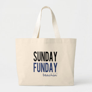 Grand Tote Bag Beachin de Sunday