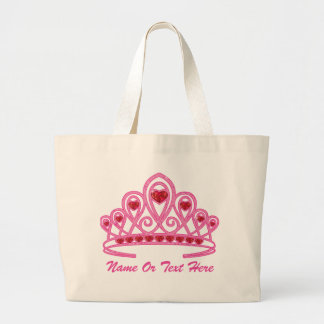 Grand Tote Bag Beauté Couronne Custom