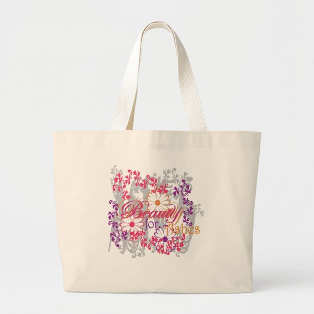Grand Tote Bag Beauté pour des cendres (Devant)