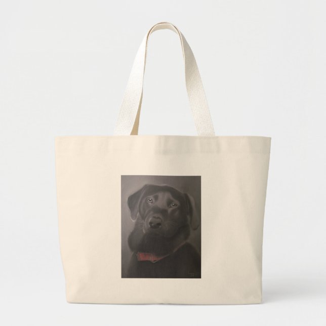 Grand Tote Bag Beautiful Labrador (Devant)