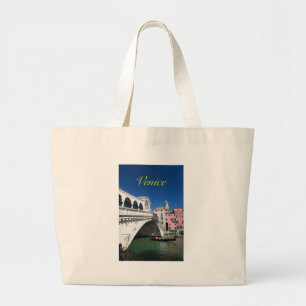Grand Tote Bag Beautiful Venice, Rialto Bridge