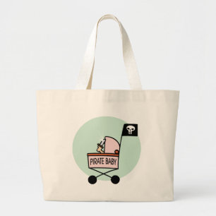 Grand Tote Bag Bébé de pirate