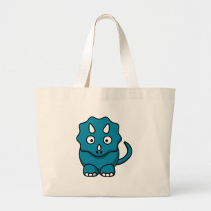 Grand Tote Bag Bébé Triceratops