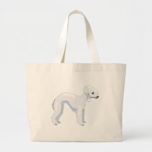 Grand Tote Bag Bedlington Terrier