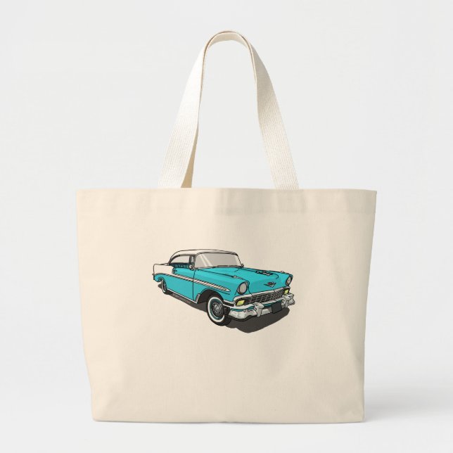Grand Tote Bag Bel Air de Chevy - bleu (Devant)