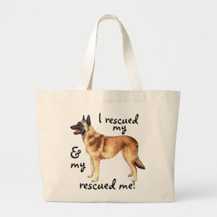 Grand Tote Bag Belge Malinois de délivrance
