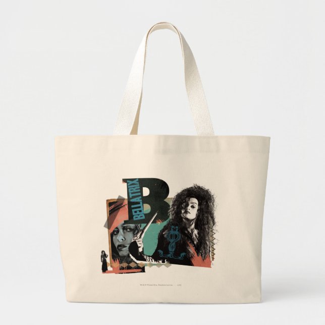 Grand Tote Bag Bellatrix Lestrange 6 (Devant)