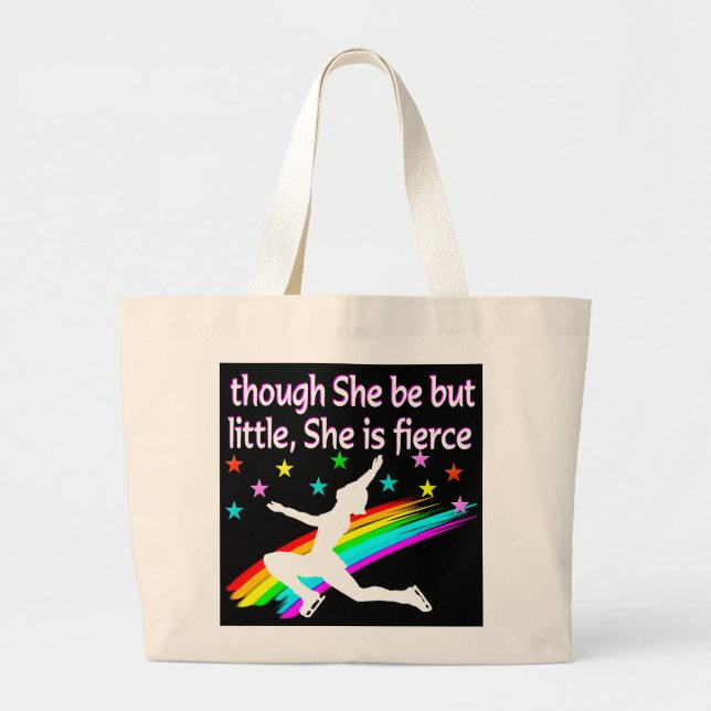 GRAND TOTE BAG BELLE CONCEPTION DE SKATING FIGURE (Devant)