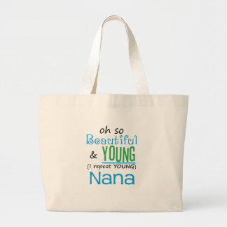 Grand Tote Bag Belle et jeune Nana