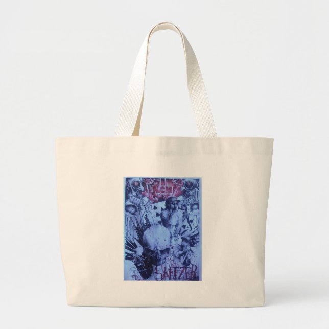 Grand Tote Bag Belle extraordinaire en ligne Skeezers design arti (Devant)