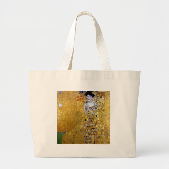 Grand Tote Bag Belle La Femme en Or Gustav Klimt (Devant)