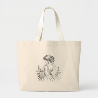 Grand Tote Bag Belle mariée