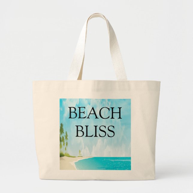Grand Tote Bag Belle Plage Bliss (Devant)