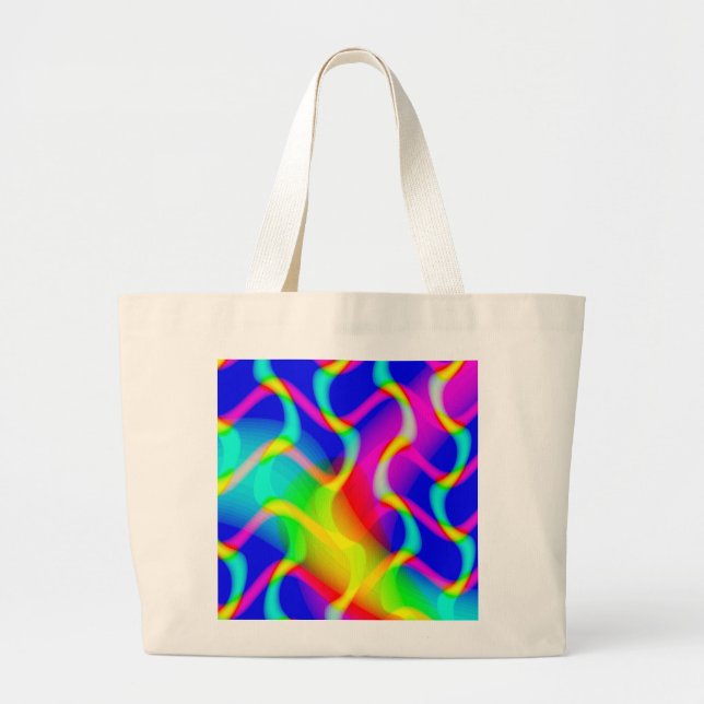 Grand Tote Bag Belles Vagues (Devant)