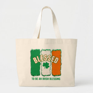 Grand Tote Bag BÉNÉFICIÉ D'ÊTRE UN IRLANDAIS BÉNÉFICIANT DE LA St