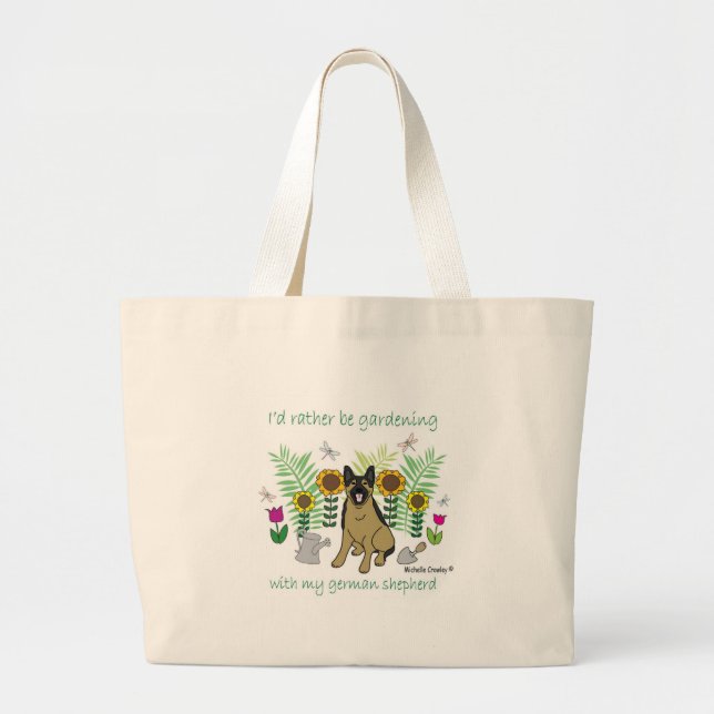 Grand Tote Bag Berger allemand (Devant)