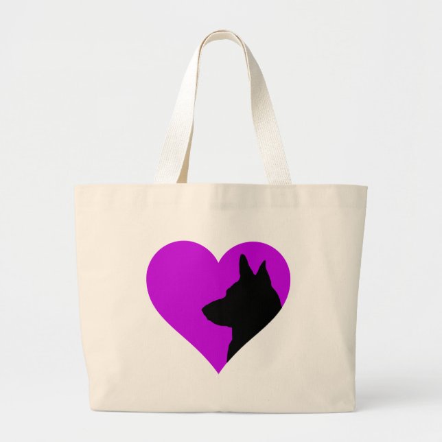 Grand Tote Bag Berger allemand (Devant)