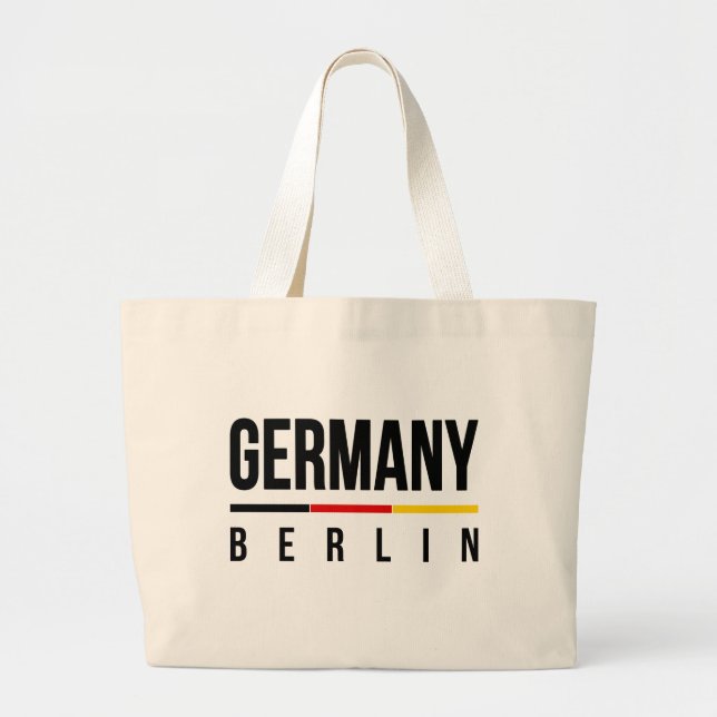 Grand Tote Bag Berlin Allemagne (Devant)