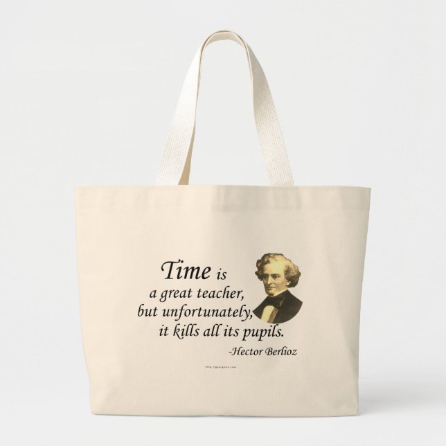 Grand Tote Bag Berlioz à l'heure (Devant)