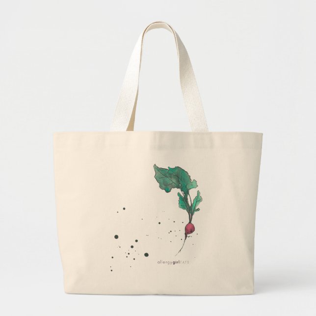 Grand Tote Bag Betterave Fourre-tout (Devant)