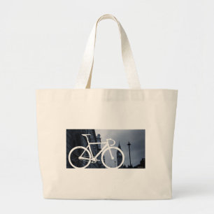 Grand Tote Bag Bicyclette de voie de Londres