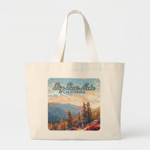 Grand Tote Bag Big Bear Lake California San Bernardino Vintage