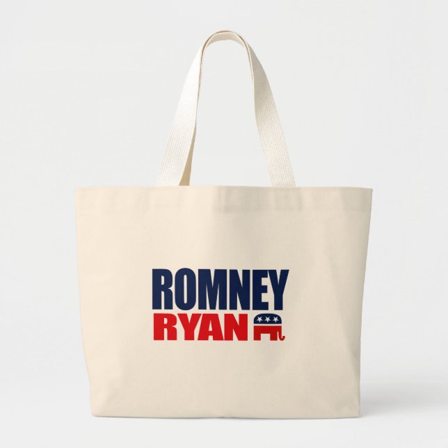 Grand Tote Bag BILLET 2012.png de ROMNEY RYAN (Devant)