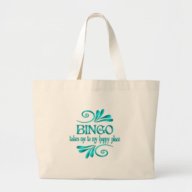 Grand Tote Bag Bingo Happy (Devant)