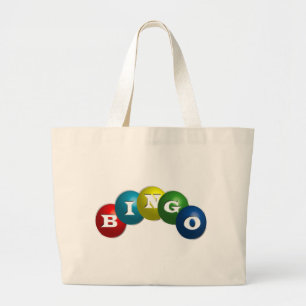 Grand Tote Bag Bingo-test ou loto - option pour personnaliser