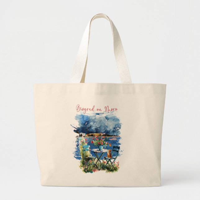 Grand Tote Bag Biograd na moru 3 (Devant)